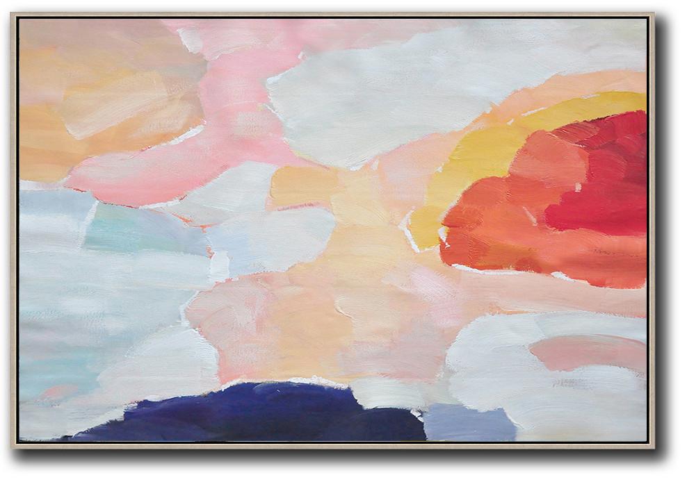 Reviews: Oversized Horizontal Contemporary Art beautiful oil paintings